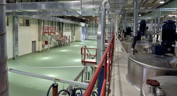 تصفیه فاضلاب کارخانه رنگ