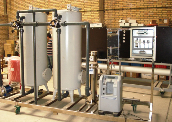 تصفیه-آب-خانگی با-ازن