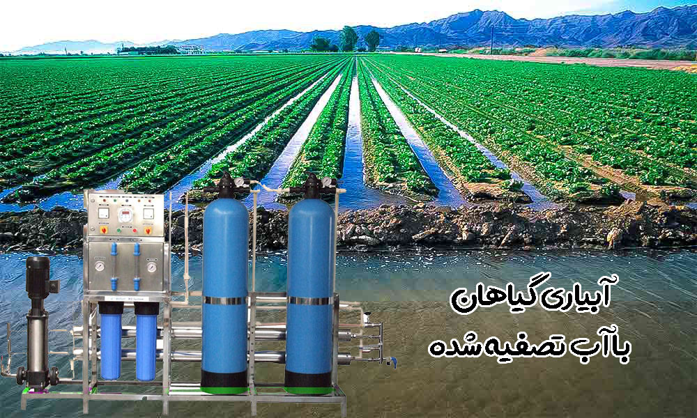 مزایای آبیاری گیاهان با آب تصفیه شده